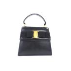 ショッピングファッションセール対象商品 サルヴァトーレフェラガモ ハンドバッグ ヴァラ リボン トップハンドル レザー AT-21 5677 ミニバッグ【本物保証】