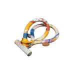 ショッピングファッションセール対象商品 エルメス ブレスレット ブリッド・ドゥ・ソワ ダブル プティアッシュ シルク100% - マルチカラー バングル【本物保証】