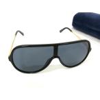 グッチ サングラス シェリーライン プラスチック GG0199S ブラック クリアブルー 伊達メガネ だてめがね【本物保証】