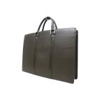 ショッピングファッションセール対象商品 ルイヴィトン ビジネスバッグ ポルトドキュマン ロザン タイガ M30058 シルバー金具 グリズリ【本物保証】