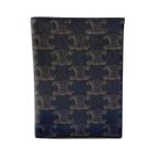  Celine паспорт кейс Trio mf Trio mf парусина 4M3432AK1 черный × язык бренд смешанные товары [ подлинный товар гарантия ]