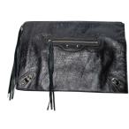  Balenciaga клатч City 362967 кожа оттенок черного прекрасный товар модные аксессуары бренд офис [ подлинный товар гарантия ]
