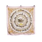 エルメス スカーフ カレ90 シルク100％ - LA PROMENADE DE LONGCHAMPS【本物保証】