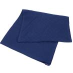 エルメス マフラー H柄 ストール カシミヤ48％ ウール32% シルク20% - ネイビー系 ブランド 高級【本物保証】