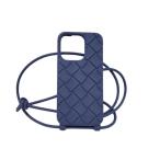  Bottega Veneta смартфон кейс сетка Raver - iPhone14 Pro темно-синий [ подлинный товар гарантия ]