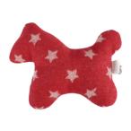 超美品 エルメス エルプルシュ 馬 シュバル ぬいぐるみ 102694M カシミヤ ルージュ スター 星柄 ベビー用【本物保証】