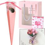  День матери подарок упаковка сумка 3D карта гвоздика комплект SW2292 букет 