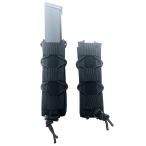 Rapidfire TACOタイプシングルマガジンポーチ 9mmロング BK/CB