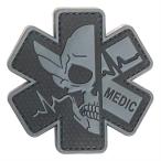  patch 0289 MEDIC Skull Grey