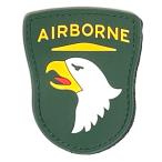  patch 0297 AIRBORNE PVC GRN