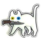  patch 399 Bite Knife Cat White
