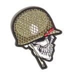 patch 0434 Skull helmet
