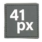  patch 1152-424 41PX gray