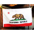 California Flag 3x5ft ★カリフォルニア州旗 クマのイラストでお馴染みカリフォルニア州の旗 約150X90cm  [並行輸入品]