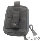 [set]ga jet кейс Flat сумка 13×10×2 молдинг система милитари нейлон черный ремень петля есть 