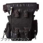  устройство сумка на ногу набедренная сумка воск хлопок черный × черный DEVICE Work AHH-17058