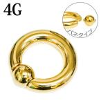  пирсинги 4G нержавеющая сталь springs колпак tib бисер кольцо Gold spring простой колесо ..CBR особый Lobb отверстие простой 