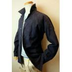 セール３５％ＯＦＦ アンジェロ ANGELO カバーオールジャケット ネイビー 春夏新作 綿麻 シャツジャケット メンズウェア