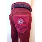  Bb koBBCO вельвет брюки wine red осень-зима новый продукт casual брюки asimeto Lee переключатель мужской одежда 