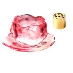 Crystal craft ароматическая палочка установить модный аромат установить стекло курильница симпатичный пепел .... трудно 