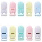 TBDBNR ワンタッチクリップ 10個セット プラスチック製 平テープ用 固定 クリップ 内径15mm ストラップの交換パーツや手芸に 紐調整に 長さ調整 多機能 汎用 手