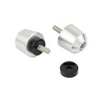 poshu лицо (POSH FAITH) аксессуары для мотоцикла рычаг управления end solid наконечники руля Yamaha оригинальный руль M6 модель наружный диаметр 29.mm YZF-R25 др. серебряный 031199-03-10