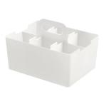 JEJa stage (JEJ Astage) место хранения box стол большая сумка Mini стол бур nai The - белый в машине накладывающийся сделано в Японии ширина 21.5* глубина 16.3* высота 14.5cm