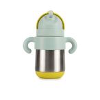 ストローマグ 保冷 サーモボトル メロウェア meroware ベビー 水筒 メロウェア 魔法瓶 ステンレスストロー 幼児用 男の子 女の子 270ml 保温 MATT matt ミント