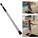 (ストレッチ棒) トレーニング 棒 水泳 器具 肩甲骨 肩こり ウォーミングアップ 伸縮