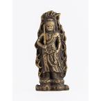  изображение Будды неподвижный Akira . маленький 7.5cm/ старый прекрасный золотой ..: Watanabe . осень прототип _. год рождение 10 2 главный защита книга@.. главный высота холм медь контейнер (KK........S)