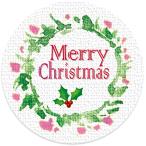 подарок наклейка упаковка . печать наклейка Рождество MerryChristmas диаметр 3.2cm 100 листов сделано в Японии 