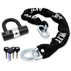 AKMbai часы высокий выдерживающий разрез . очень толстый chain lock φ( диаметр )10mm*900mm U -образный замок имеется велосипед мопед мотоцикл k