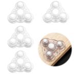 PAVIKE мяч литейщик 4 шт. комплект клейкая лента тип литейщик Mini мяч литейщик выдерживаемая нагрузка 100kg, легко устанавливается,360 раз вращение, место хранения box, одежда box, мусорная корзина 