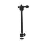 ダクトレール用 ライティングレール プロジェクター天吊金具 ロングシャフト 耐荷重1* 1/4インチネジ用 高さ4段階調整 角度調節360*