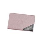 [Tochno] футляр для визитных карточек визитная карточка кейс бабочка жесткий чехол магнит тип тонкий compact нержавеющая сталь бизнес модный симпатичный 7 цвет женский мужской [ розовый ]