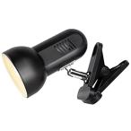 ASSEUI LEDデスクライト クリップライト E26 360*回転 読書 仕事 PC電気 スタンド作業デスク 卓上 ランプ に適用 付属のLED電球(ブラック)