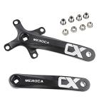 自転車クランクセット マウンテンバイク右左スクエアクランクアーム、ボルト付き170MM 104BCDアルミニウム合金MTB自転車クランクセット 2011年8月9日スピード用