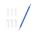 Mikankawa пластиковая модель инструмент . inserting .. брать . палка aluminium сплав 7 позиций комплект 3mm/5mm наконечник ватная палочка .. легкий в использовании обе край использование возможность замена товар имеется повторный использование ( голубой )