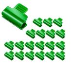  теплица зажим зажим фигурная скобка зажим диаметр 11mm камера применение фигурная скобка . фиксация зажим .. зажим сад зажим садоводство .. уплотнитель огород садоводство 20 шт se