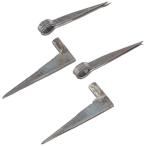 taka шоу (Takasho) заголовок есть локоть .. серебряный примерно ширина 0.6cm* глубина 1cm* высота 6cm 501496