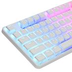 PBT пудинг ting ключ комплект 117 ключ, двойной линзы половина прозрачный XDA колесо .,ISO.ANSI расположение 61/68/84/87/104 ключ механический клавиатура .. делать ( пудинг белый )