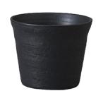 山下工芸(Yamashita kogei) 焼酎カップ 古代釉ロックグラス 黒 9.3*7.6cm 約270* 741632701