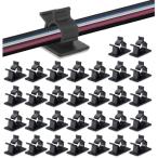 MAVEEK кабель зажим 4 лестница настройка возможность M размер код зажим кабель держатель код крюк кабель место хранения код управление единство фиксация основа склеивание сиденье есть cave 