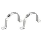 METALLIXITY труба ремешок зажим (70 mm) 2 шт 304 нержавеющая сталь сталь U камера . сила зажим держатель трубы труба линия тросик для 