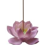 Umora Lotus керамика лотос. цветок сырой . сырой . считая . курильница ароматическая палочка установить предметы для домашнего буддийского алтаря домашний алтарь для ручная работа оборудование орнамент . ароматическая палочка 1 шт .. диаметр 7.5cm розовый 