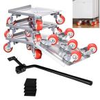 ショッピンググラグラ 家具移動 移動キャリー らくらく 移動 平台車 軽がる 5輪 キャスター 台車 360度回転 台車 金属製 耐震静音 引越し 掃除 模様替え リフター 滑車