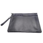  мужской клатч ручная сумочка черный A4 A5 бардачок бизнес работа сумка органайзер планшет (A4)