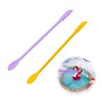 PAVIKE наклейка воск штамп скребок (2 шт. комплект ) melting воск ложка очиститель Mini ложка шпатель наклейка DIY скребок tool перемешивание воск 