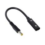 JSER Xiwai Type C USB-C женский ввод - DC источник питания PD зарядка кабель ддя ноутбука 18-20V (5.5x2.5mm)