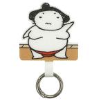 [けーたい自慢] ストラップホルダー ストラップ止めパーツ 単品 お相撲さん お相撲さんA 赤